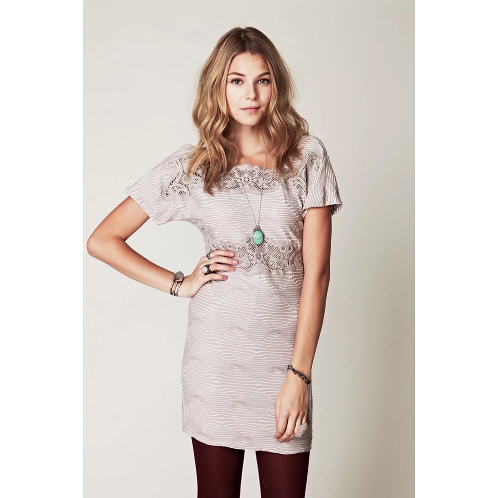 Free People New Romantics Bell Shift Dress